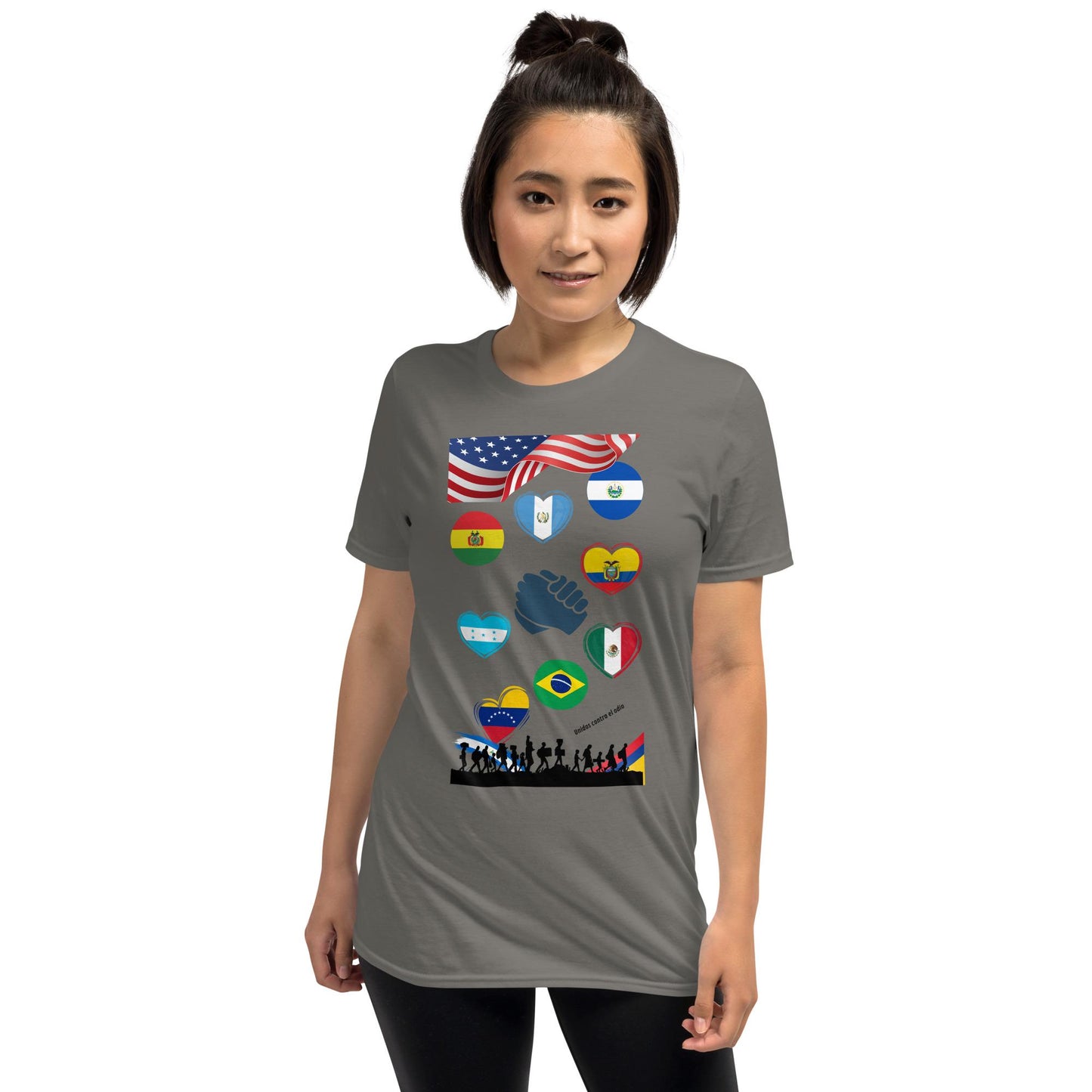 Latinos unidos -Short-Sleeve Unisex T-Shirt