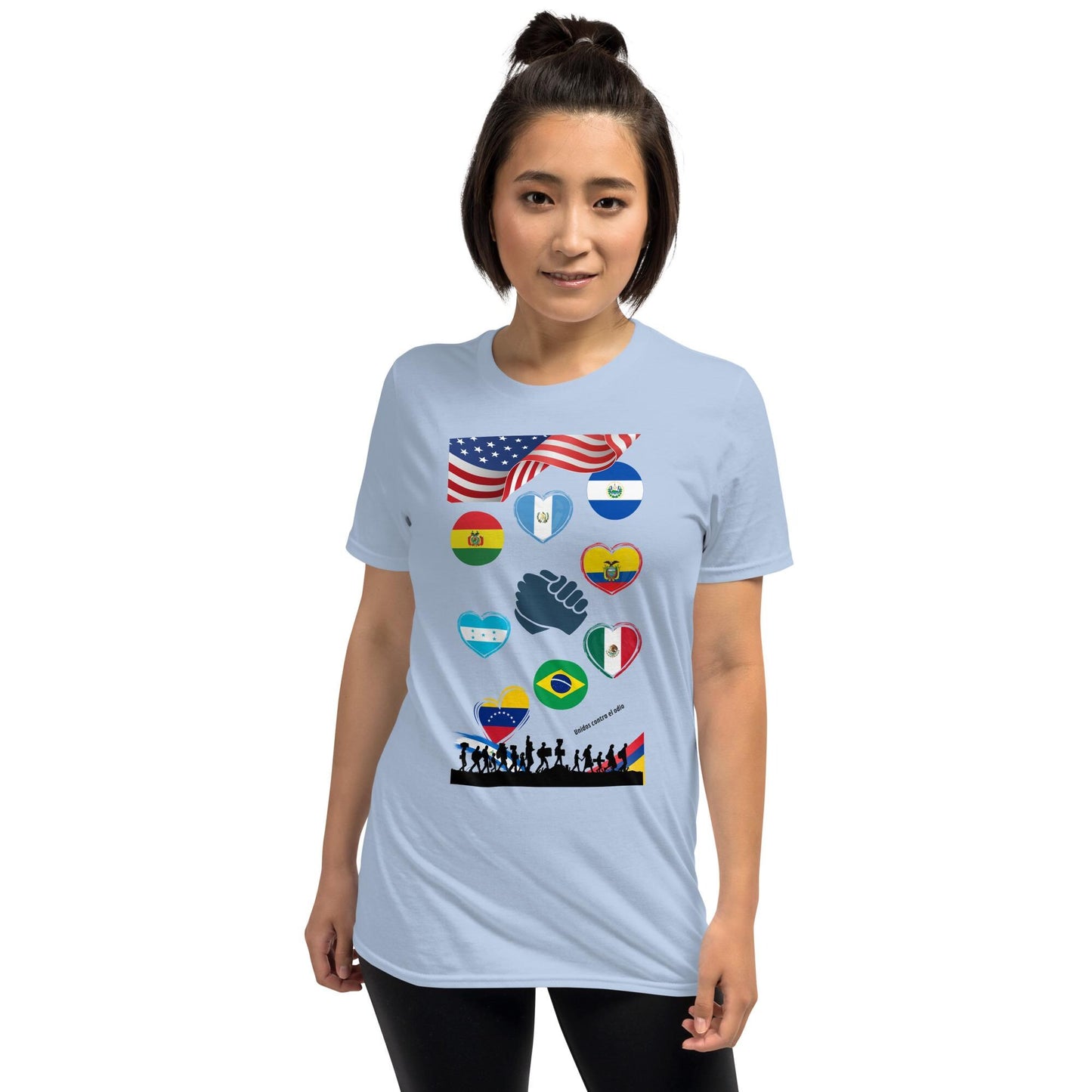 Latinos unidos -Short-Sleeve Unisex T-Shirt