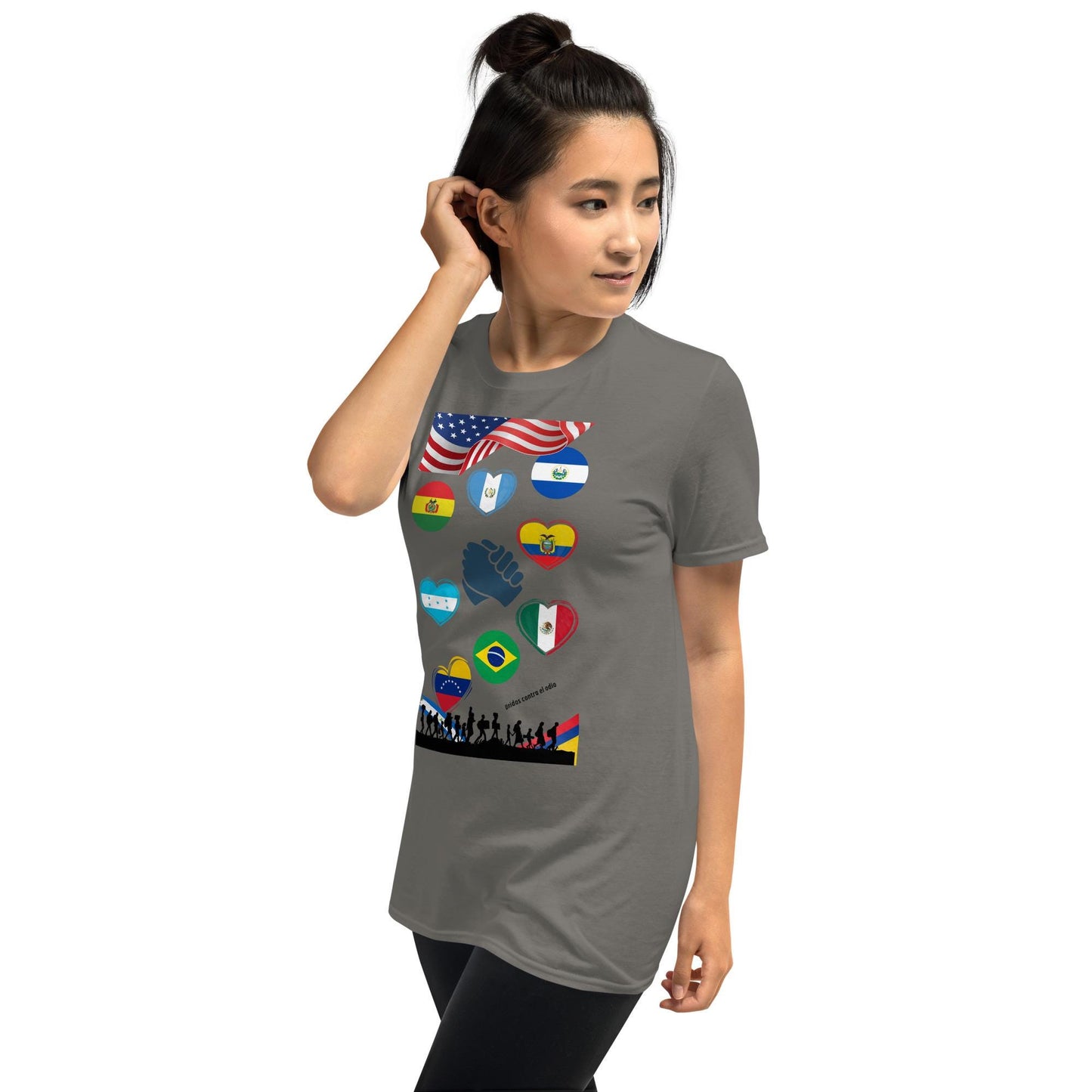 Latinos unidos -Short-Sleeve Unisex T-Shirt