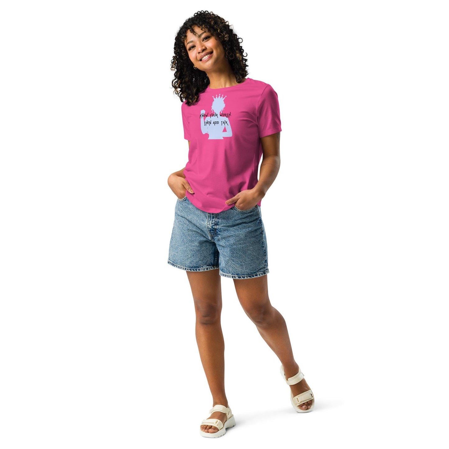 Know your Worth - Women's Relaxed T-Shirt