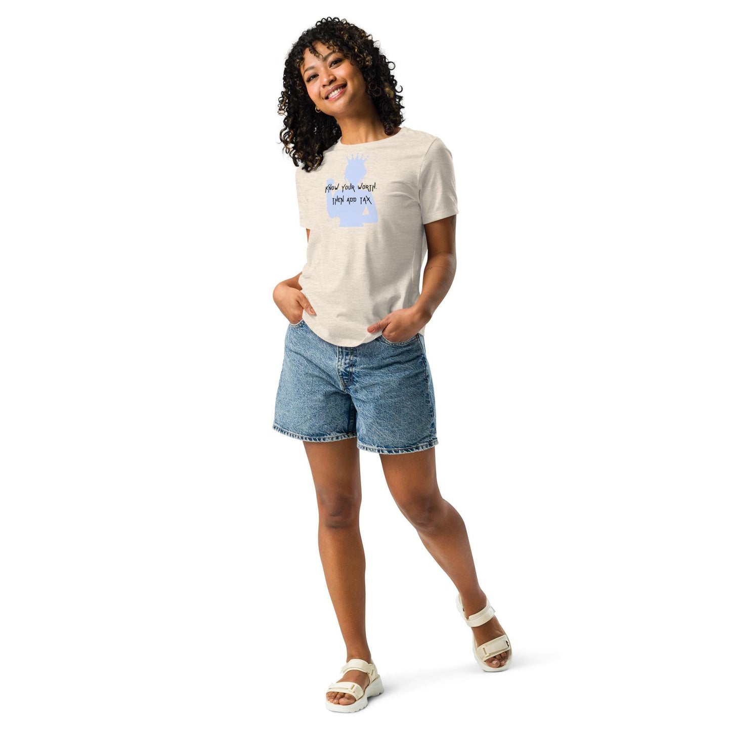 Know your Worth - Women's Relaxed T-Shirt
