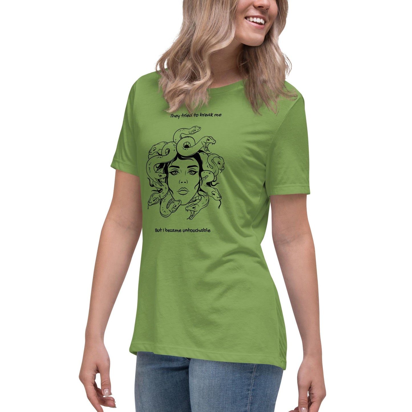 Medusa black - Women's Relaxed T-Shirt