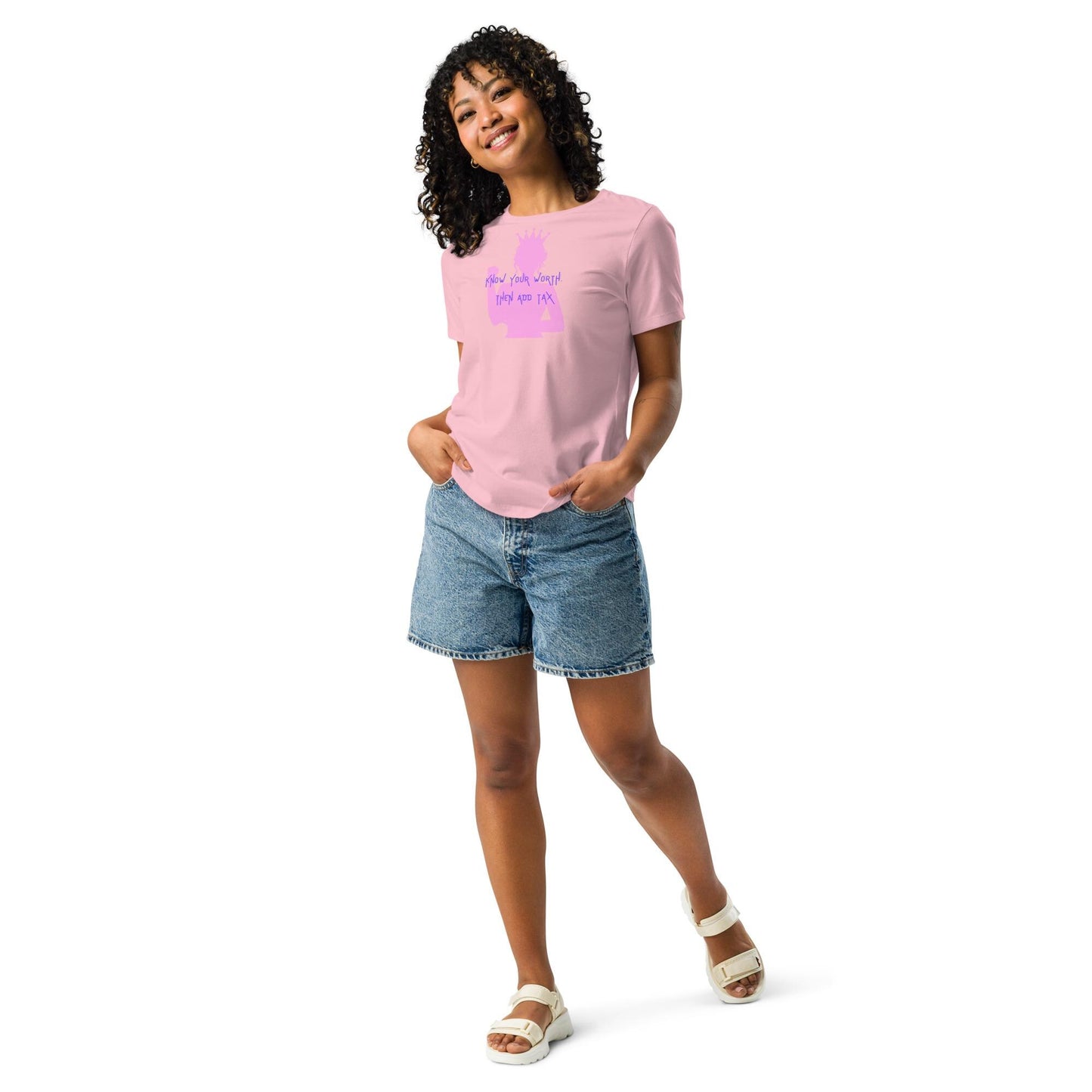 Know your worth - Women's Relaxed T-Shirt