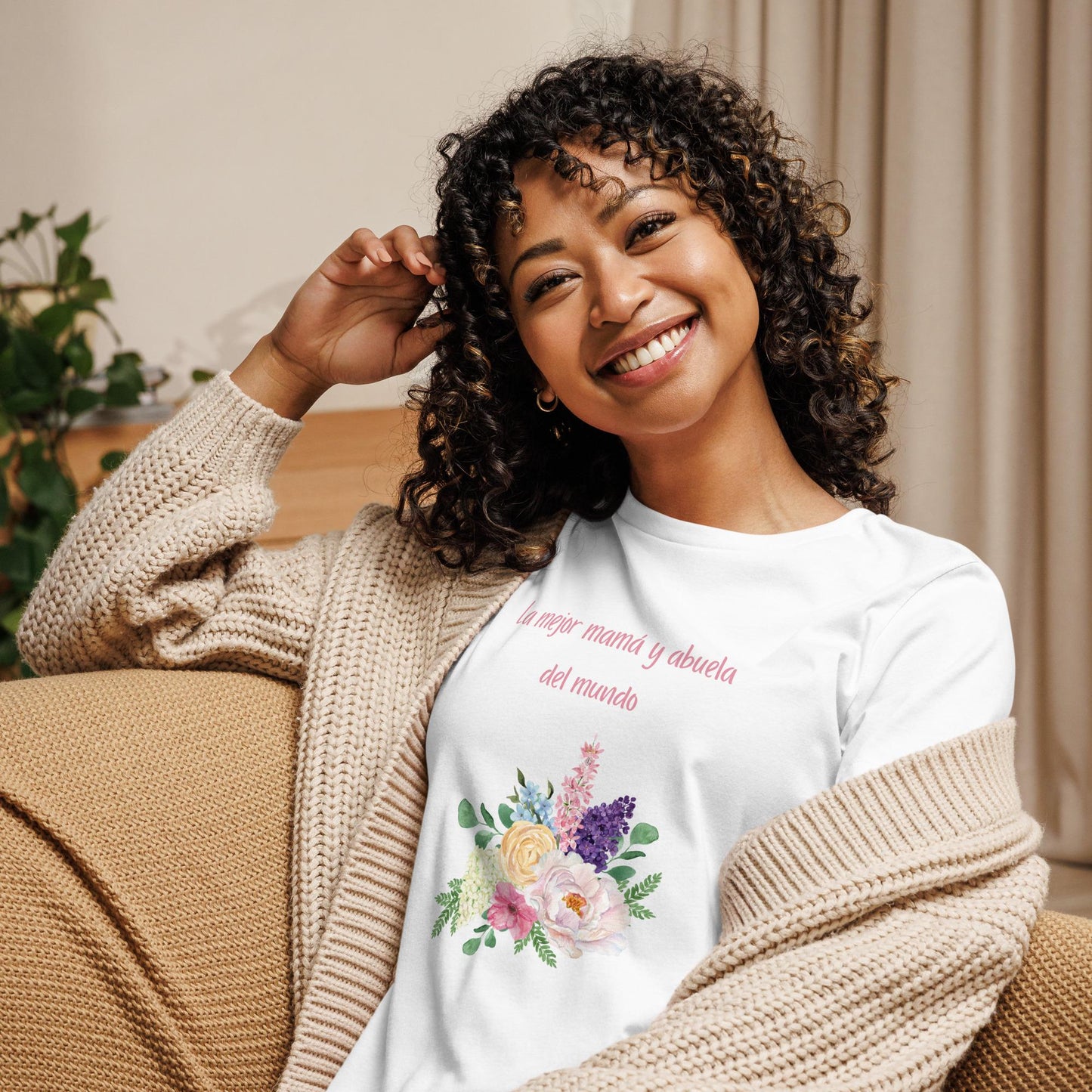 La mejor mamá - Women's Relaxed T-Shirt