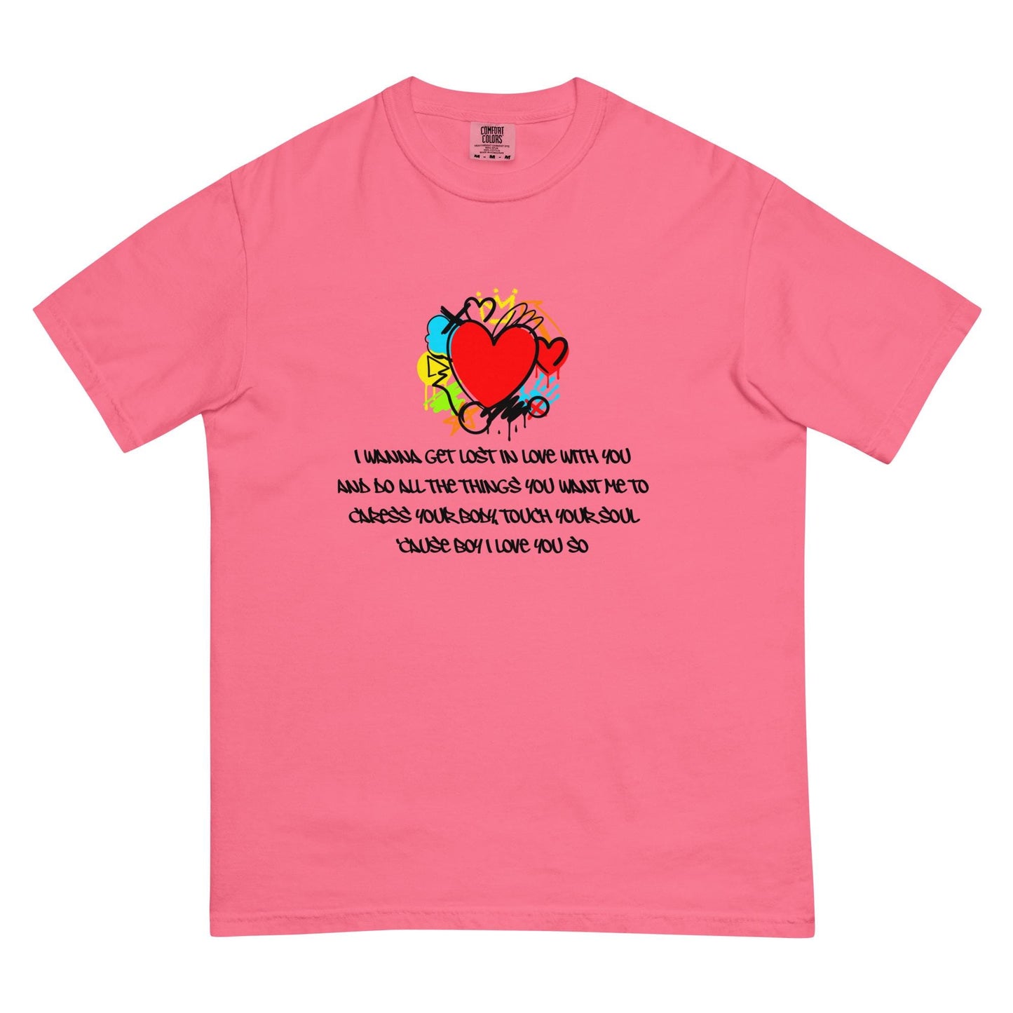 Lost in Love Y2K Lyrics T-Shirt | NB Ridaz Inspired Graphic Tee | Comfort Colors Soft Cotton | Millennial Throwback | Latin Music Fan Gift