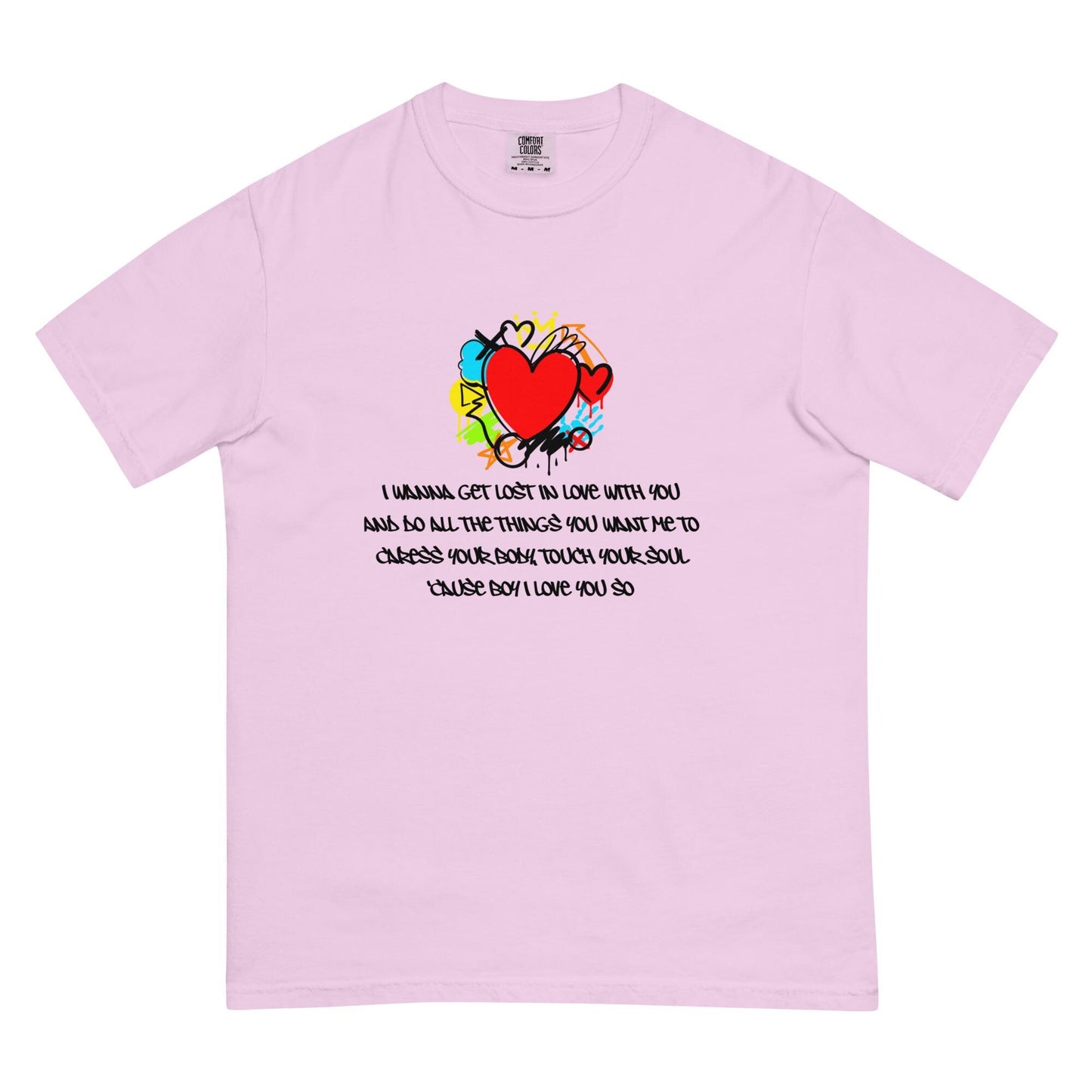 Lost in Love Y2K Lyrics T-Shirt | NB Ridaz Inspired Graphic Tee | Comfort Colors Soft Cotton | Millennial Throwback | Latin Music Fan Gift