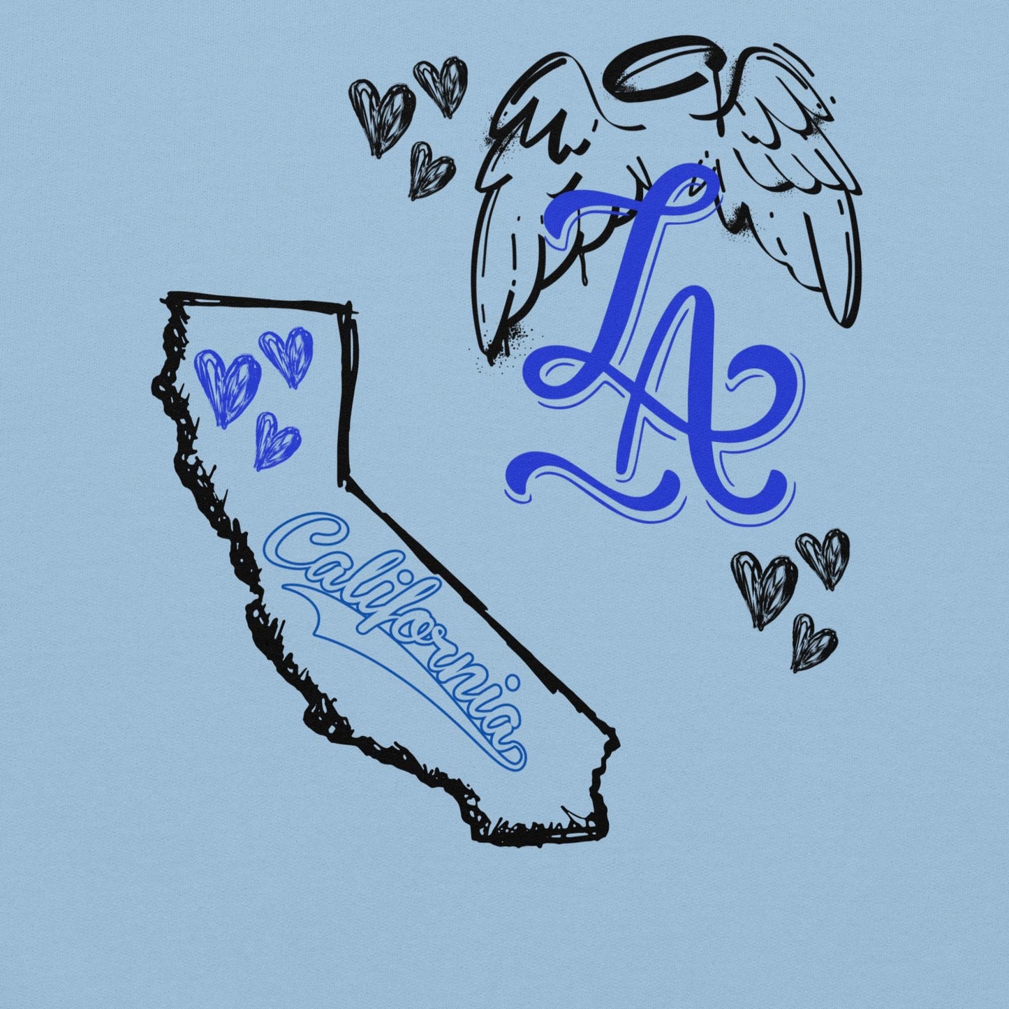 LA Unisex Hoodie