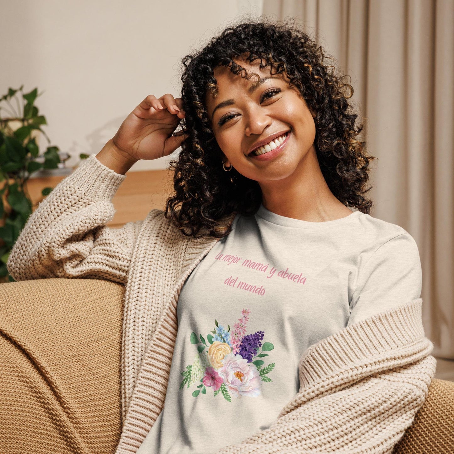 La mejor mamá - Women's Relaxed T-Shirt