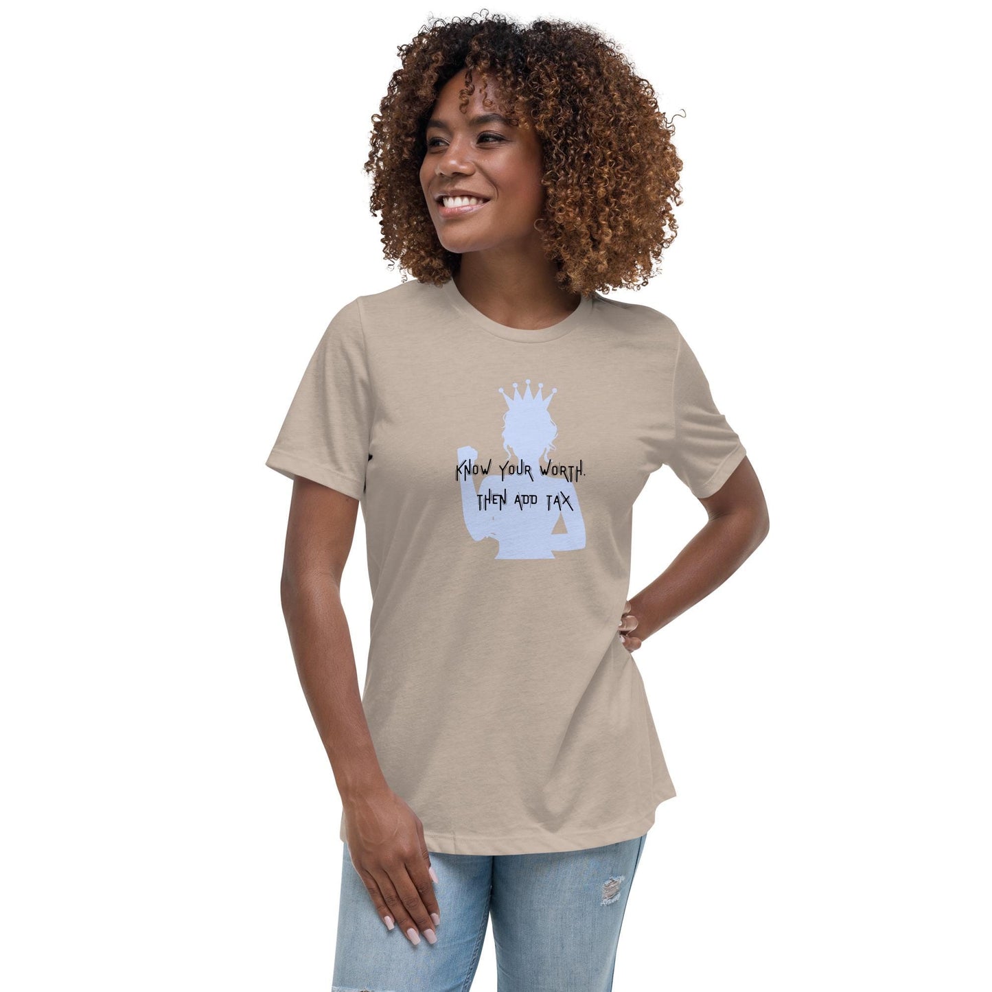 Know your Worth - Women's Relaxed T-Shirt