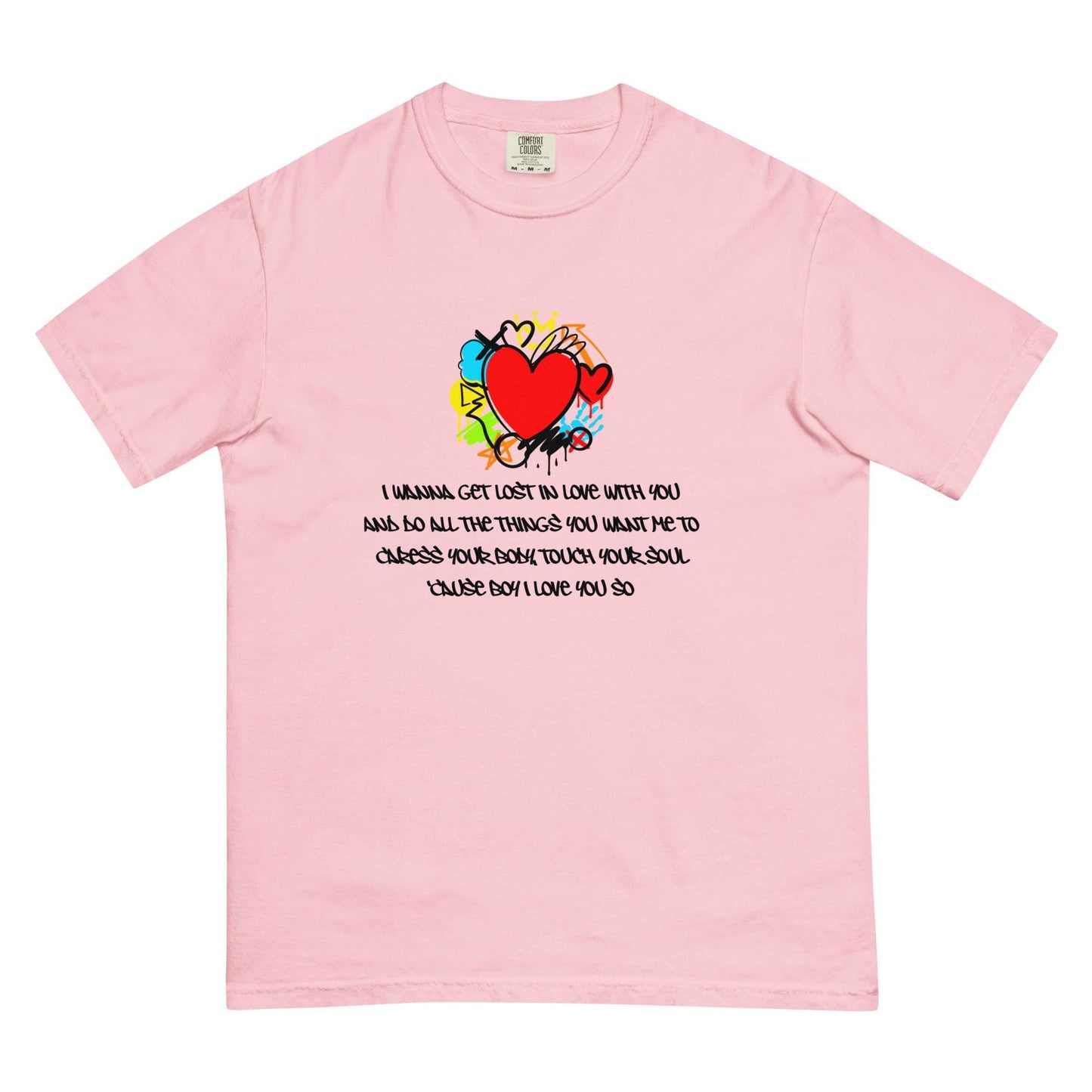Lost in Love Y2K Lyrics T-Shirt | NB Ridaz Inspired Graphic Tee | Comfort Colors Soft Cotton | Millennial Throwback | Latin Music Fan Gift