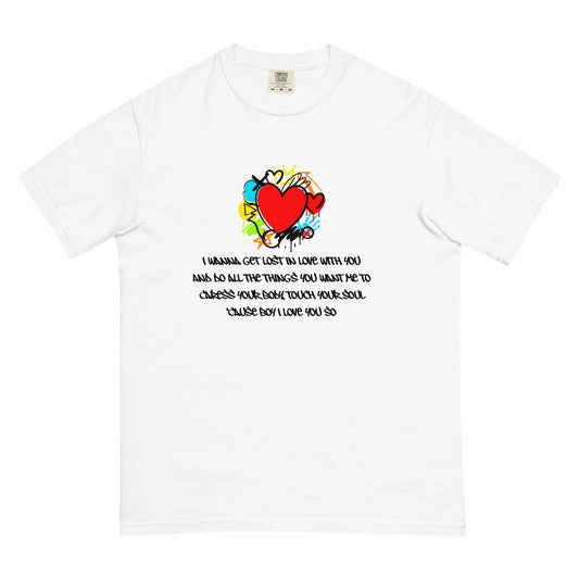 Lost in Love Y2K Lyrics T-Shirt | NB Ridaz Inspired Graphic Tee | Comfort Colors Soft Cotton | Millennial Throwback | Latin Music Fan Gift